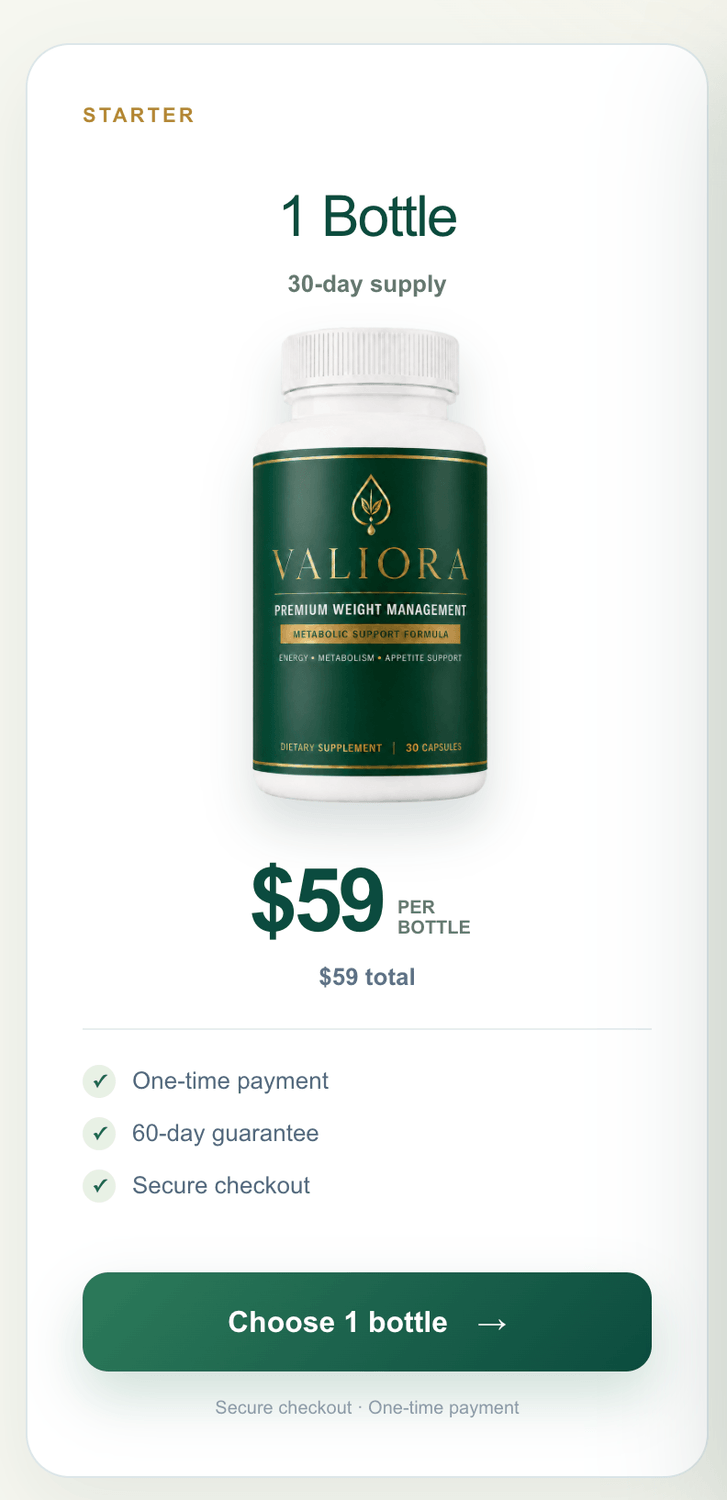 valiora buy now 1 bottle