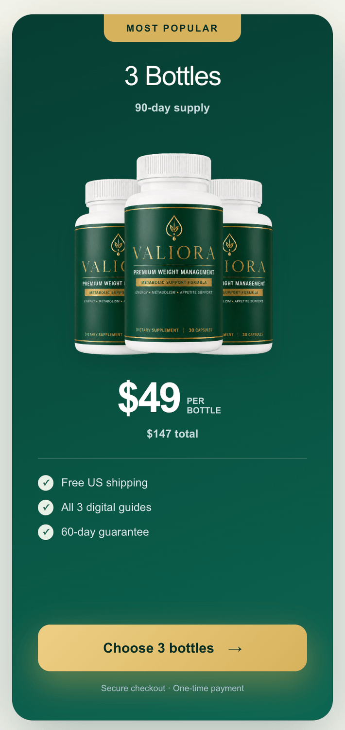 valiora buy now 3 bottles